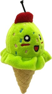 Mint Ice Cream Tiny Tots Plush Foodies by PetSport