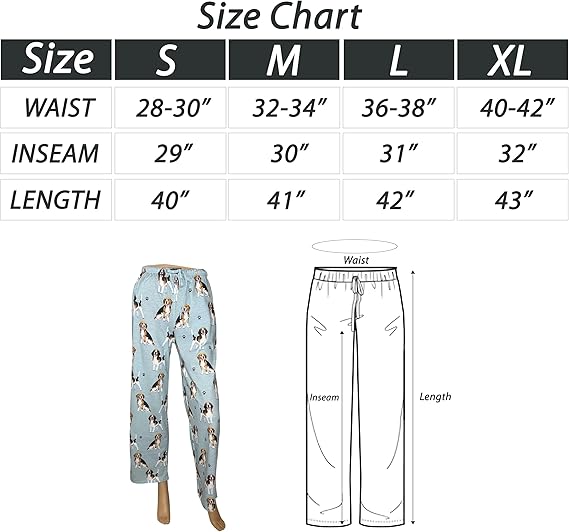 French Bulldog Pajama Pants Unisex  (Fabric Colors Vary)