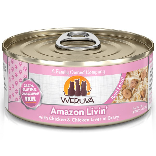 Amazon Livin' Canned Wet Cat Food by Weruva