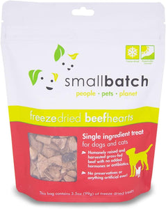 Beef Heart Treats for Dogs & Cats - Freeze Dried