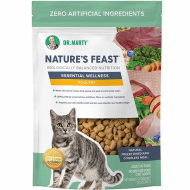 Freeze Dried Poultry Cat Food by Dr. Marty