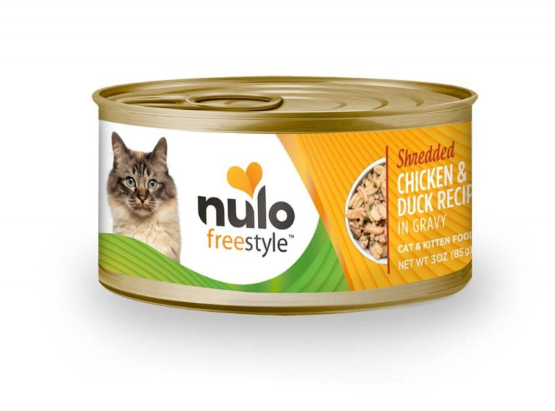 Chicken & Duck FreeStyle Shredded recipe in Gravy Wet Cat Food, 3oz