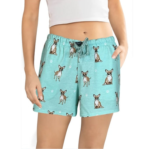 Chihuahua Pajama Shorts -Soft!