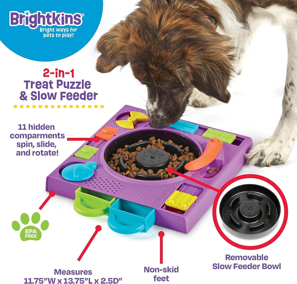 DJ Doggo Puzzle Feeder - Dog Puzzle Toys