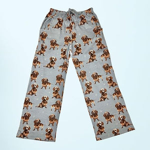 Dachshund Pajama Bottoms - Unisex  (Fabric Colors Vary)