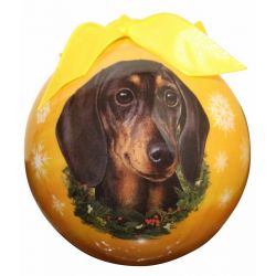 Dachshund (Black) Christmas Ornament