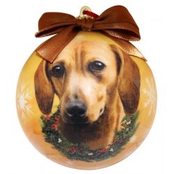 Dachshund (Red) Christmas Ornament