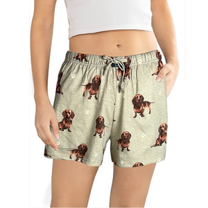 Dachshund Pajama Shorts -Soft!