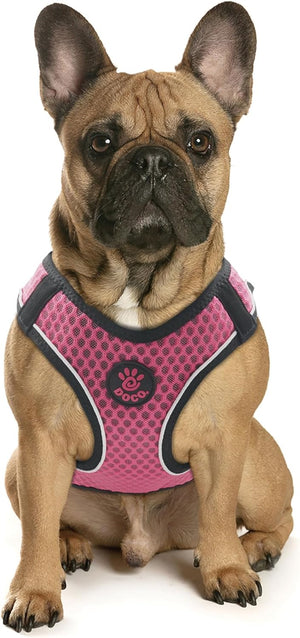 Doco Mesh QUICK FIT Pet Harness, Pink