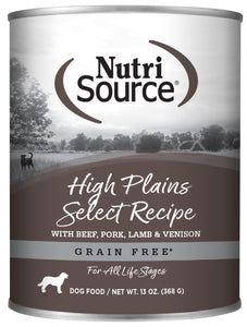 High Plains Select Wet Dog Food