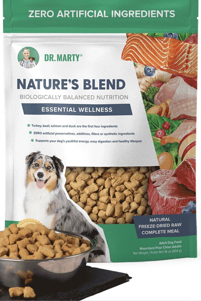 Nature's Blend Freeze Dried for Dogs by Dr. Marty