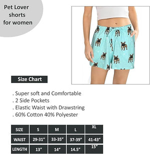 French Bulldog Pajama Shorts -Soft!