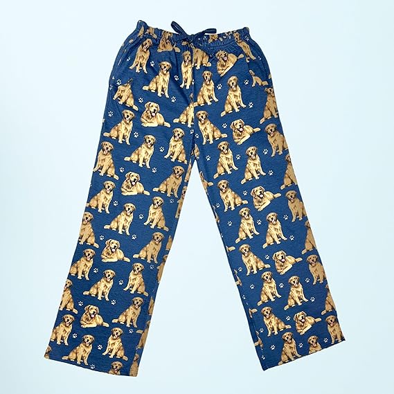 Golden Retriever Pajama Bottoms