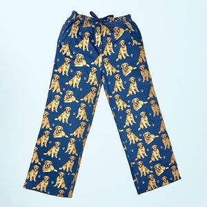 Golden Retriever Pajama Bottoms