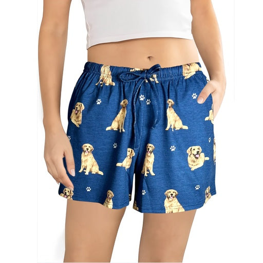 Golden Retriever Pajama Shorts -Soft!