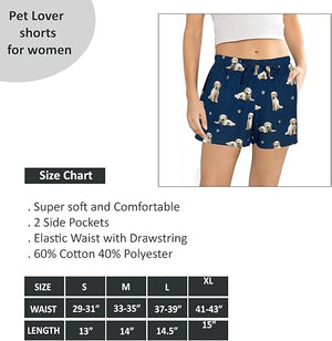 Goldendoodle Pajama Shorts -Soft!