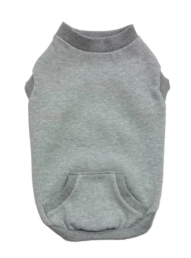 Outdoor Dog Sweatshirt, Gray