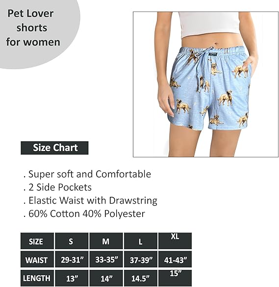 Labrador (Yellow) Pajama Shorts