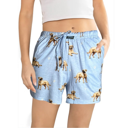 Labrador (Yellow) Pajama Shorts