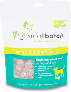 Lamb Heart Treats for Dogs & Cats - Freeze Dried