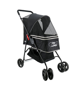 Rollin Pet Stroller - Black by Petique