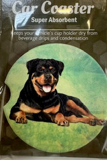 Rottweiler Car Coaster