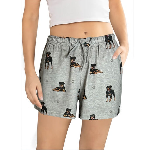 Rottweiler Pajama Shorts - Unisex