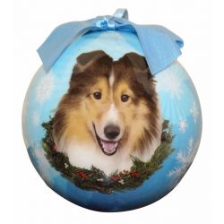 Sheltie Christmas Ornament