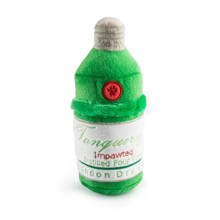 Tanqueruff Gin Plush Dog Toy