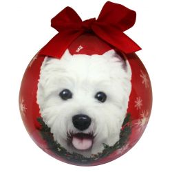 Westie Christmas Ornament