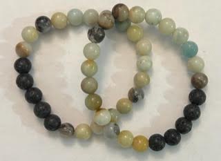 Energy & Lava Bead Bracelets - 8MM