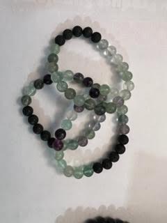 Energy & Lava Bead Bracelets - 8MM