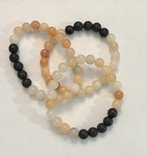 Energy & Lava Bead Bracelets - 8MM