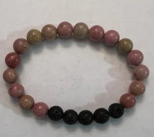 Energy & Lava Bead Bracelets - 8MM