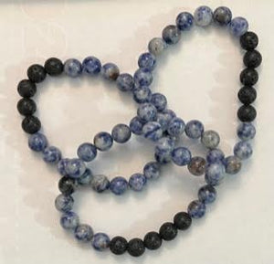 Energy & Lava Bead Bracelets - 8MM