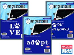 Adopt a Pet Car Sticker