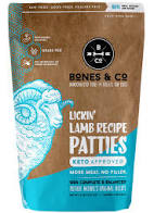 Lickin' Lamb Frozen Raw Dog Food - (No Shipping)