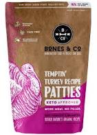 Temptin' Turkey Frozen Raw Dog Food - (No Shipping)