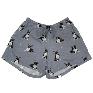 Boston Terrier Pajama Shorts -Soft!