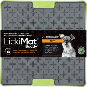 LickiMat Tuff Buddy - For Strong Chewers, Asst Colors