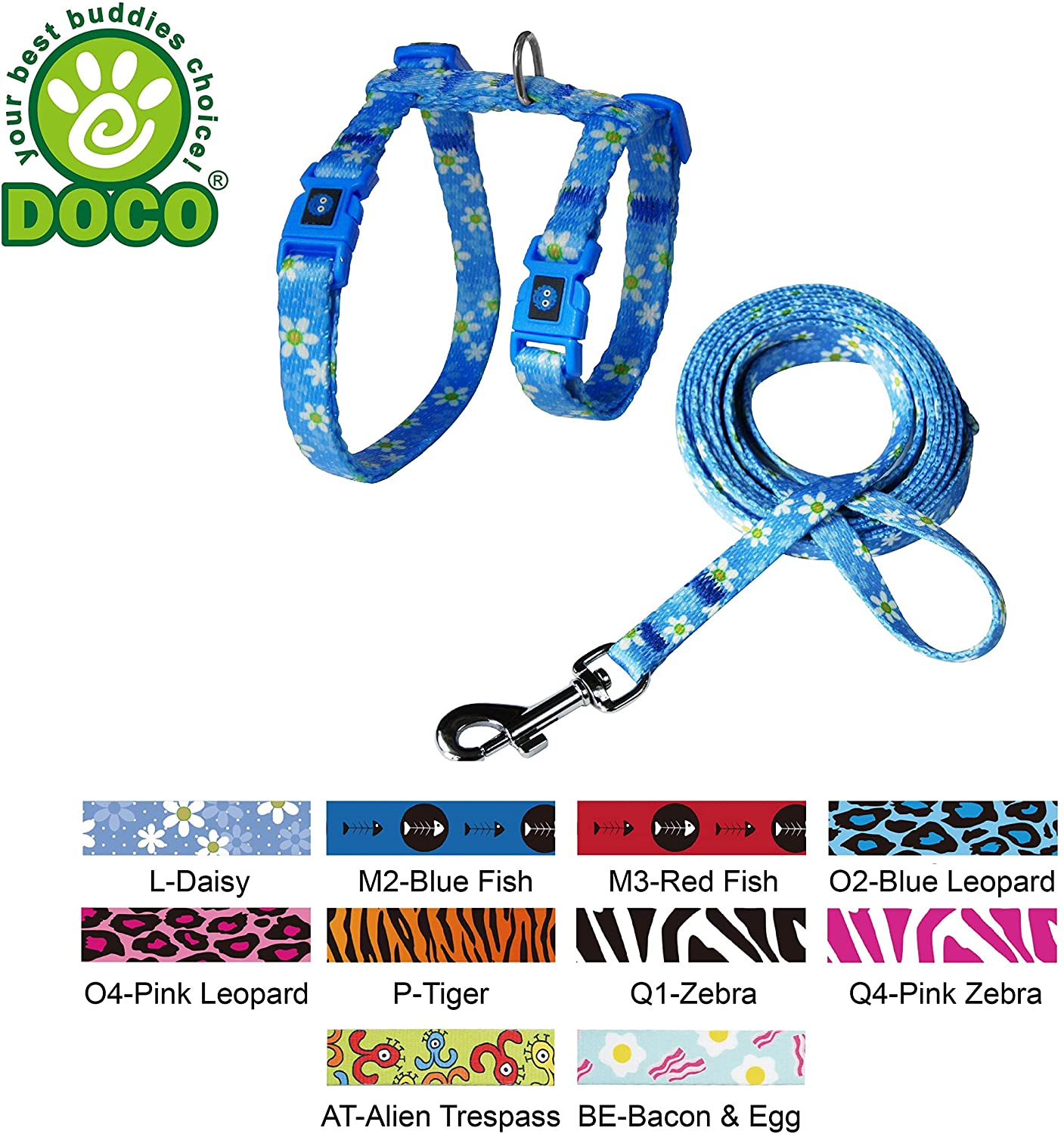 Cat Harness & Leash Combos