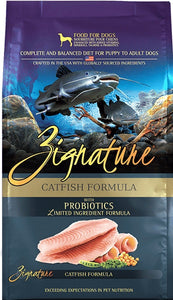 Zignature Catfish Formula Dog Food - (No shipping)