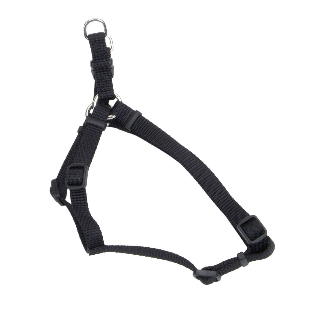 Coastal Comfort Wrap Adj Nyl Harness - Black