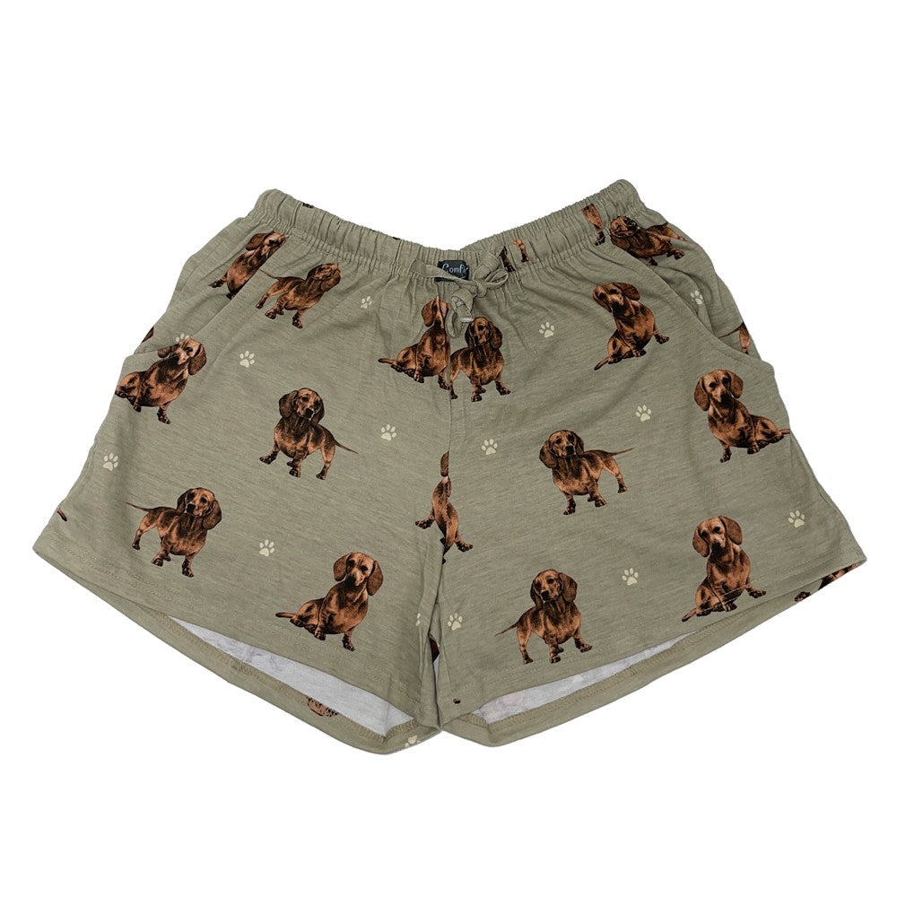 Dachshund Pajama Shorts -Soft!