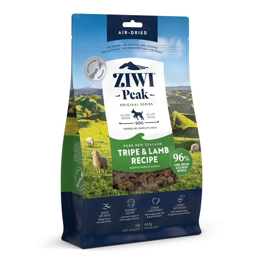 Ziwi Peak Air-Dried Tripe & Lamb Dog Food