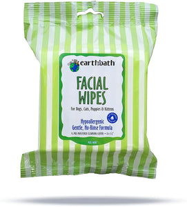 Facial Wipes for Dogs, Cats, Puppies & Kittens - Hypo-Allergenic