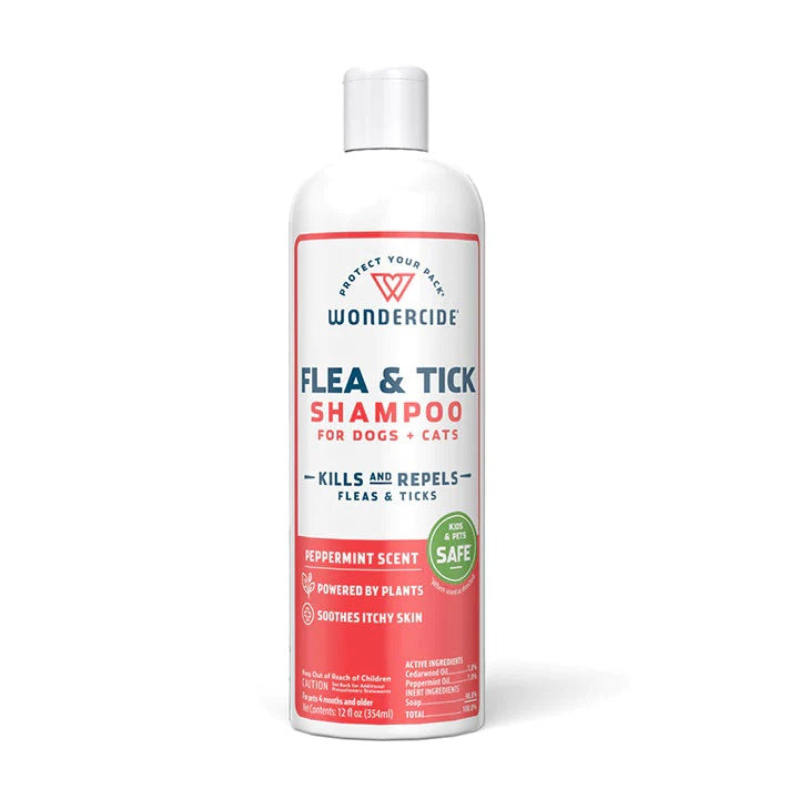 Flea & Tick Shampoo for Dogs + Cats by Wondercide