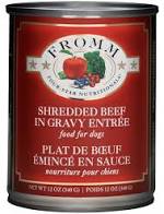 Shredded Beef Wet Dog Food by Fromm