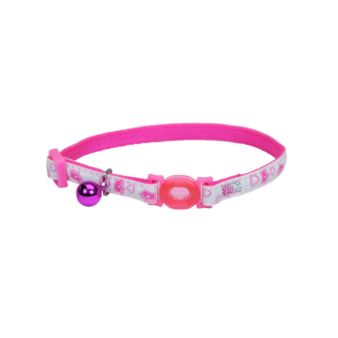 Safe Cat Glow in the Dark Adjustable Breakaway Collar