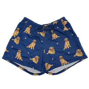 Golden Retriever Pajama Shorts -Soft!